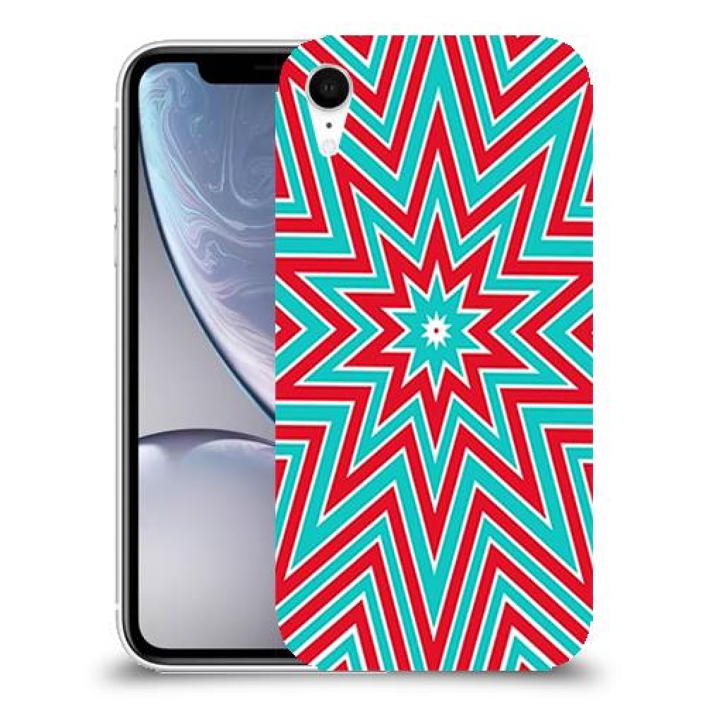 צבעי שלג כיסוי מגן קשיח מעוצב ל Apple iPhone XR יחידה אחת סקרין מובייל