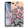 זאברה ריבועים כיסוי מגן קשיח מעוצב ל Apple iPhone XR יחידה אחת סקרין מובייל