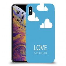 אהבה באוויר כיסוי מגן קשיח מעוצב ל Apple iPhone XS Max יחידה אחת סקרין מובייל
