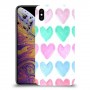 לבבות פסטל כיסוי מגן קשיח מעוצב ל Apple iPhone XS Max יחידה אחת סקרין מובייל