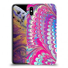 טווס סיפור כיסוי מגן קשיח מעוצב ל Apple iPhone XS Max יחידה אחת סקרין מובייל