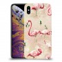 פלמינגו ורוד כיסוי מגן קשיח מעוצב ל Apple iPhone XS Max יחידה אחת סקרין מובייל