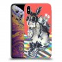 ארנבון מוזר כיסוי מגן קשיח מעוצב ל Apple iPhone XS Max יחידה אחת סקרין מובייל