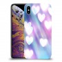 לבבות מעורפלים בכחול כיסוי מגן קשיח מעוצב ל Apple iPhone XS Max יחידה אחת סקרין מובייל