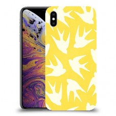 צהוב ציפור החיים כיסוי מגן קשיח מעוצב ל Apple iPhone XS Max יחידה אחת סקרין מובייל