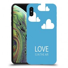 אהבה באוויר כיסוי מגן קשיח מעוצב ל Apple iPhone XS יחידה אחת סקרין מובייל
