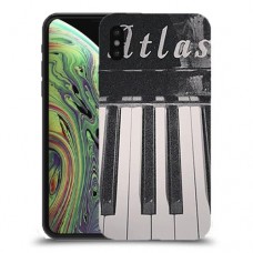 פסנתר Soul כיסוי מגן קשיח מעוצב ל Apple iPhone XS יחידה אחת סקרין מובייל
