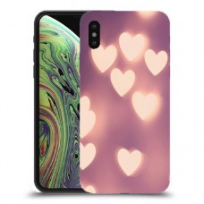 לבבות מעורפלים בחום כיסוי מגן קשיח מעוצב ל Apple iPhone XS יחידה אחת סקרין מובייל