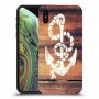 עוגן מעץ כיסוי מגן קשיח מעוצב ל Apple iPhone XS יחידה אחת סקרין מובייל