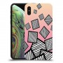 זאברה ריבועים כיסוי מגן קשיח מעוצב ל Apple iPhone XS יחידה אחת סקרין מובייל