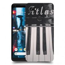 פסנתר Soul כיסוי מגן קשיח מעוצב ל Google Pixel 2 XL יחידה אחת סקרין מובייל