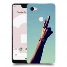שלום בשבילך כיסוי מגן קשיח מעוצב ל Google Pixel 3 XL יחידה אחת סקרין מובייל