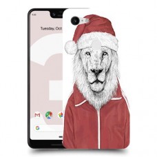 סנטה אריה כיסוי מגן קשיח מעוצב ל Google Pixel 3 XL יחידה אחת סקרין מובייל