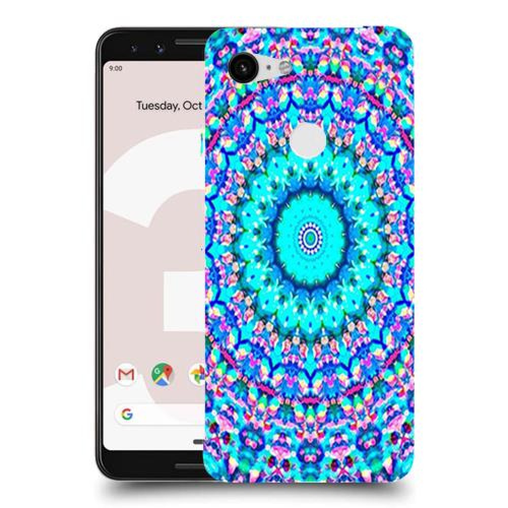 מנדלה בצבע כיסוי מגן קשיח מעוצב ל Google Pixel 3 יחידה אחת סקרין מובייל