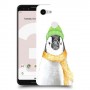 פינגווין בקור כיסוי מגן קשיח מעוצב ל Google Pixel 3 יחידה אחת סקרין מובייל