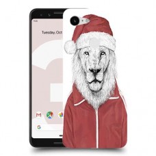 סנטה אריה כיסוי מגן קשיח מעוצב ל Google Pixel 3 יחידה אחת סקרין מובייל