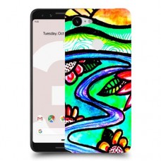 ויטראז 'תמונה כיסוי מגן קשיח מעוצב ל Google Pixel 3 יחידה אחת סקרין מובייל