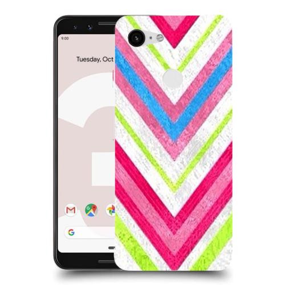 צבעים חשופים כיסוי מגן קשיח מעוצב ל Google Pixel 3 יחידה אחת סקרין מובייל