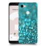 טורקיז יהלומים כיסוי מגן קשיח מעוצב ל Google Pixel 3 יחידה אחת סקרין מובייל