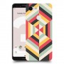 הצגת הפשטה כיסוי מגן קשיח מעוצב ל Google Pixel 3 יחידה אחת סקרין מובייל