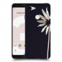 פרח לבן כיסוי מגן קשיח מעוצב ל Google Pixel 3 יחידה אחת סקרין מובייל