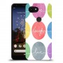 אהבה צחוק חיים כיסוי מגן קשיח מעוצב ל Google Pixel 3a XL יחידה אחת סקרין מובייל