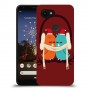 זוג יונים כיסוי מגן קשיח מעוצב ל Google Pixel 3a XL יחידה אחת סקרין מובייל