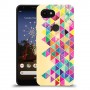 ניאון רומבי כיסוי מגן קשיח מעוצב ל Google Pixel 3a XL יחידה אחת סקרין מובייל