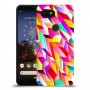 פסים ניאון כיסוי מגן קשיח מעוצב ל Google Pixel 3a XL יחידה אחת סקרין מובייל