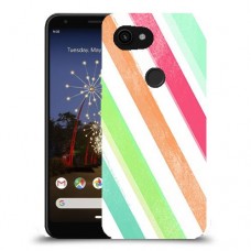 ניאון ספל כיסוי מגן קשיח מעוצב ל Google Pixel 3a XL יחידה אחת סקרין מובייל