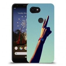 שלום בשבילך כיסוי מגן קשיח מעוצב ל Google Pixel 3a XL יחידה אחת סקרין מובייל