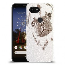 דיוקן סולד כיסוי מגן קשיח מעוצב ל Google Pixel 3a XL יחידה אחת סקרין מובייל