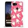 החיים האדומים כיסוי מגן קשיח מעוצב ל Google Pixel 3a XL יחידה אחת סקרין מובייל