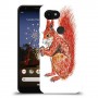 סקוור עשיר כיסוי מגן קשיח מעוצב ל Google Pixel 3a XL יחידה אחת סקרין מובייל