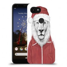 סנטה אריה כיסוי מגן קשיח מעוצב ל Google Pixel 3a XL יחידה אחת סקרין מובייל