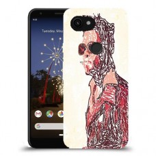 עישון כיסוי מגן קשיח מעוצב ל Google Pixel 3a XL יחידה אחת סקרין מובייל
