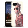 עישון כיסוי מגן קשיח מעוצב ל Google Pixel 3a XL יחידה אחת סקרין מובייל