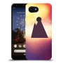 שטח פירמידים כיסוי מגן קשיח מעוצב ל Google Pixel 3a XL יחידה אחת סקרין מובייל