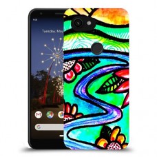 ויטראז 'תמונה כיסוי מגן קשיח מעוצב ל Google Pixel 3a XL יחידה אחת סקרין מובייל