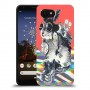 ארנבון מוזר כיסוי מגן קשיח מעוצב ל Google Pixel 3a XL יחידה אחת סקרין מובייל