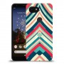 פסים בצבע כיסוי מגן קשיח מעוצב ל Google Pixel 3a XL יחידה אחת סקרין מובייל