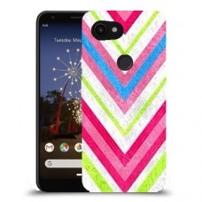 צבעים חשופים כיסוי מגן קשיח מעוצב ל Google Pixel 3a XL יחידה אחת סקרין מובייל