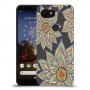 חמניות בשחור כיסוי מגן קשיח מעוצב ל Google Pixel 3a XL יחידה אחת סקרין מובייל