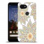 חמניות בלבן כיסוי מגן קשיח מעוצב ל Google Pixel 3a XL יחידה אחת סקרין מובייל