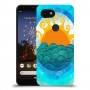 זריחה ליד הים כיסוי מגן קשיח מעוצב ל Google Pixel 3a XL יחידה אחת סקרין מובייל