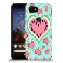 אבטיח אהבה כיסוי מגן קשיח מעוצב ל Google Pixel 3a XL יחידה אחת סקרין מובייל
