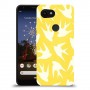 צהוב ציפור החיים כיסוי מגן קשיח מעוצב ל Google Pixel 3a XL יחידה אחת סקרין מובייל