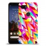 פסים ניאון כיסוי מגן קשיח מעוצב ל Google Pixel 3a יחידה אחת סקרין מובייל
