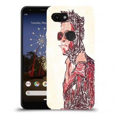 עישון כיסוי מגן קשיח מעוצב ל Google Pixel 3a יחידה אחת סקרין מובייל