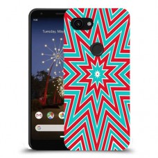 צבעי שלג כיסוי מגן קשיח מעוצב ל Google Pixel 3a יחידה אחת סקרין מובייל